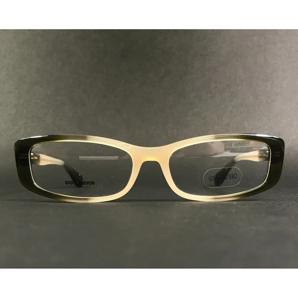 Gigi Studios Eyeglasses Frames GS1023/330 THRIVE 002 Green Nude Fade 55-17-140